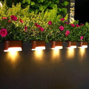 Solar deck lighting